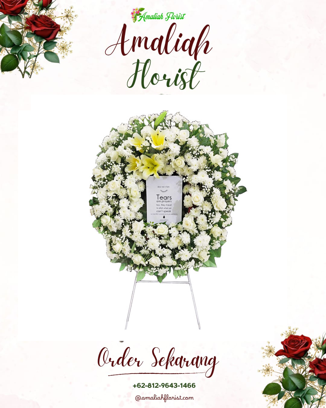 Krans Bunga Duka Pamulang